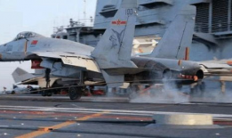 舰载机着舰视频,惊心动魄的空中对接之旅